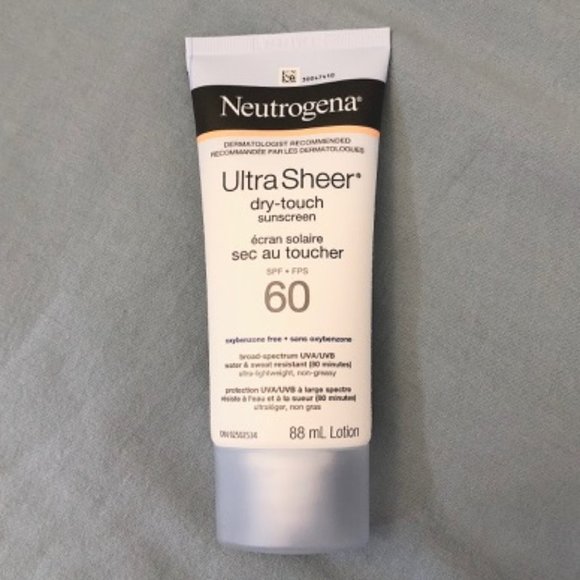 NEW Neutrogena Ultra Sheer Dry-Touch Sunscreen SPFT 60 - Picture 2 of 2